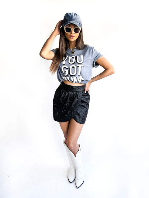 Limited Leather Skirt